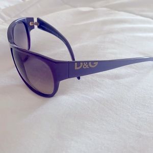 Dolce & Gabanna purple sunglasses